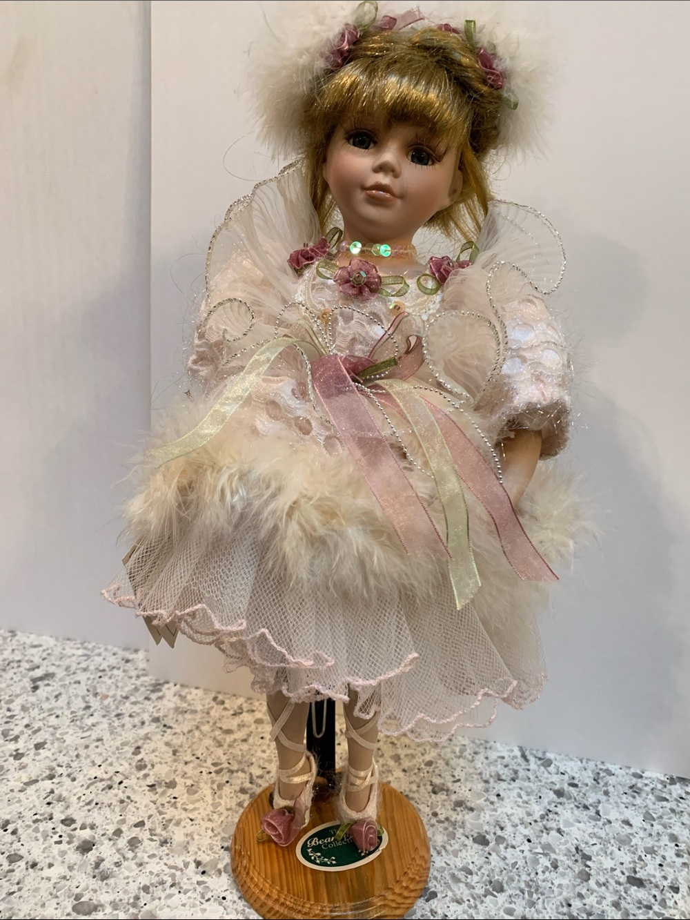 Collectibles Limited Duck House Heriloom Edition TAYA Porcelain Doll.Pre-Owned .